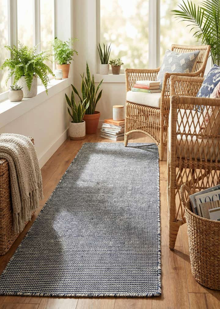 2' x 6' 1 Easy-Clean Jill Zarin Palm Springs Indoor / Outdoor Runner Rug