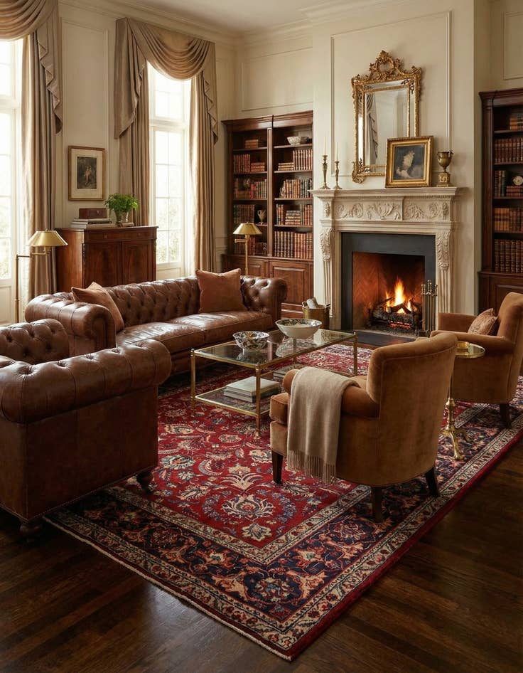 Detail image of 7' 5 x 10' 6 Tabriz Wool Rug