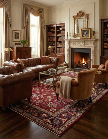 7' 5 x 10' 6 Tabriz Wool Rug