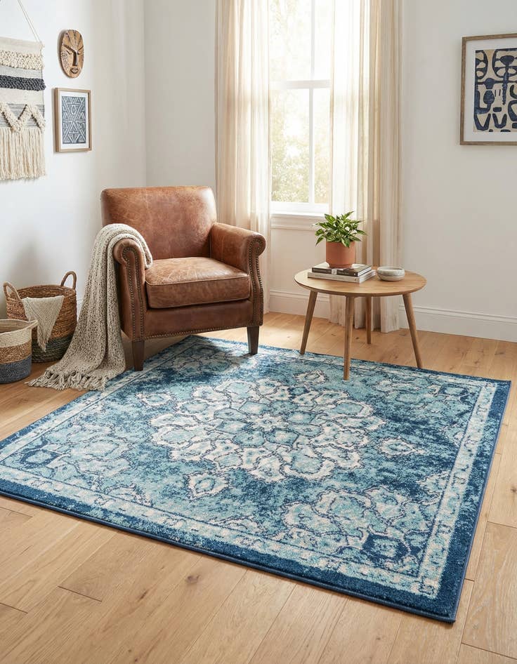 Detail image of  4' x 4' Parker Square Rug