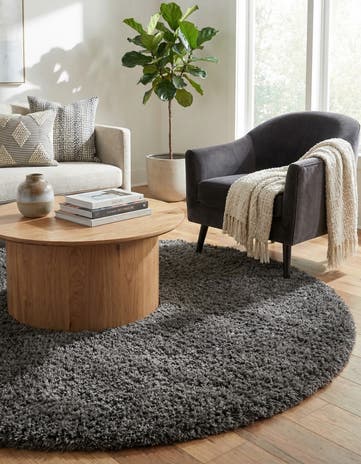 7' 10 x 7' 10 Marilyn Monroe™ Shag Round Rug