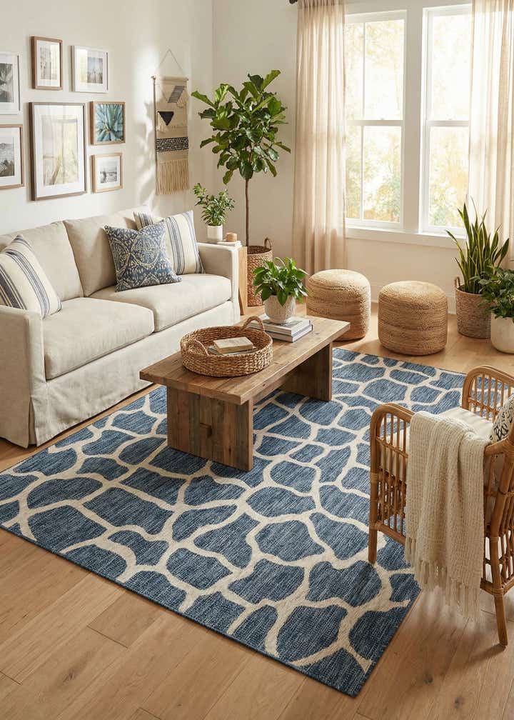 7' x 10' Easy-Clean Safari Indoor / Outdoor Rug