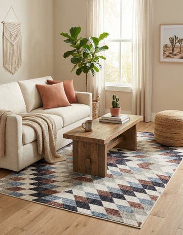 4' x 6' Eco Southwestern Rug