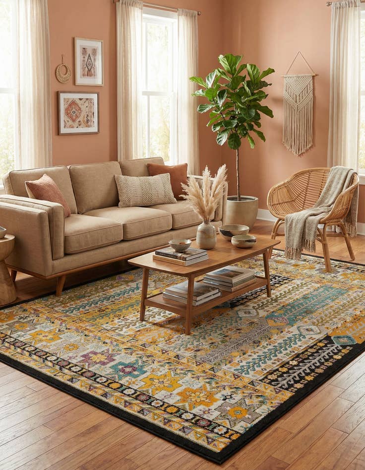 Detail image of 9' x 12' Carrington Rug