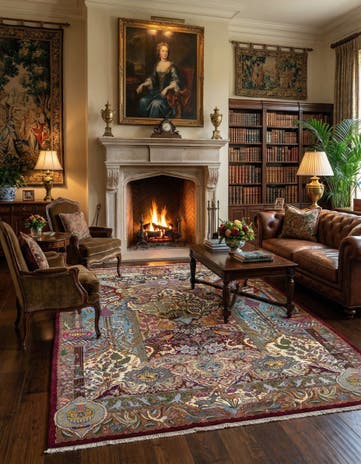 8' 2 x 11' 3 Kashmar Wool Rug