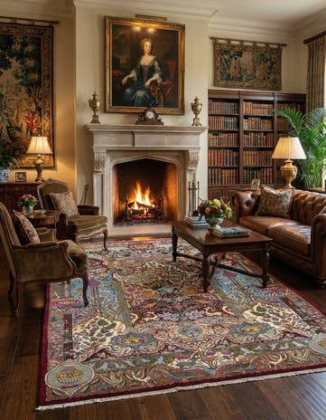 8' 2 x 11' 3 Kashmar Wool Rug
