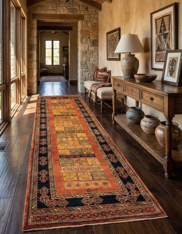 2' 10 x 10' 2 Luribaft Wool Runner Rug