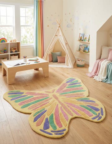 Playtime Kids Wool Freeform Rug