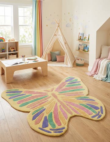 Playtime Kids Wool Freeform Rug