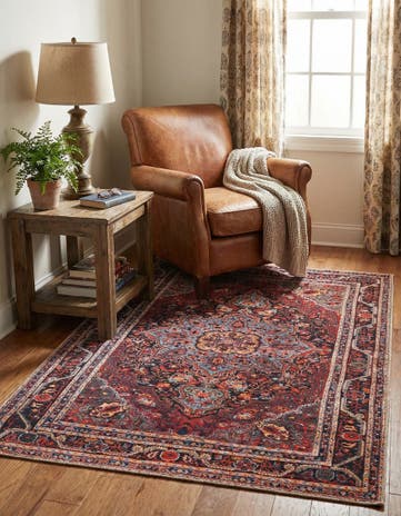 3' 6 x 5' 6 Washable Timeless Rug