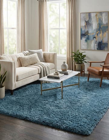 8' x 8' Infinity Shag Square Rug