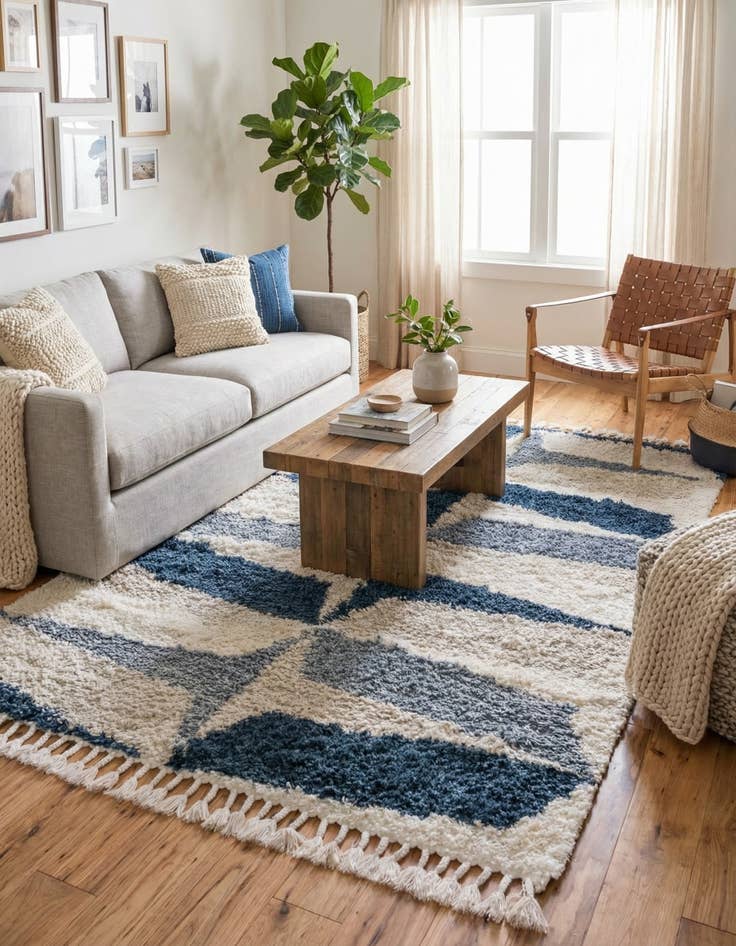 Detail image of 9' x 12' 2 Lagom Shag Rug