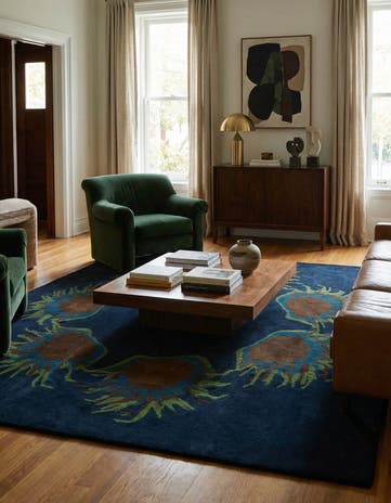 7' 6 x 7' 7 Luna Square Rug
