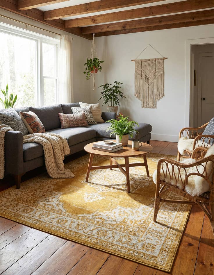 Detail image of  7' 10 x 10' Monte Carlo Rug