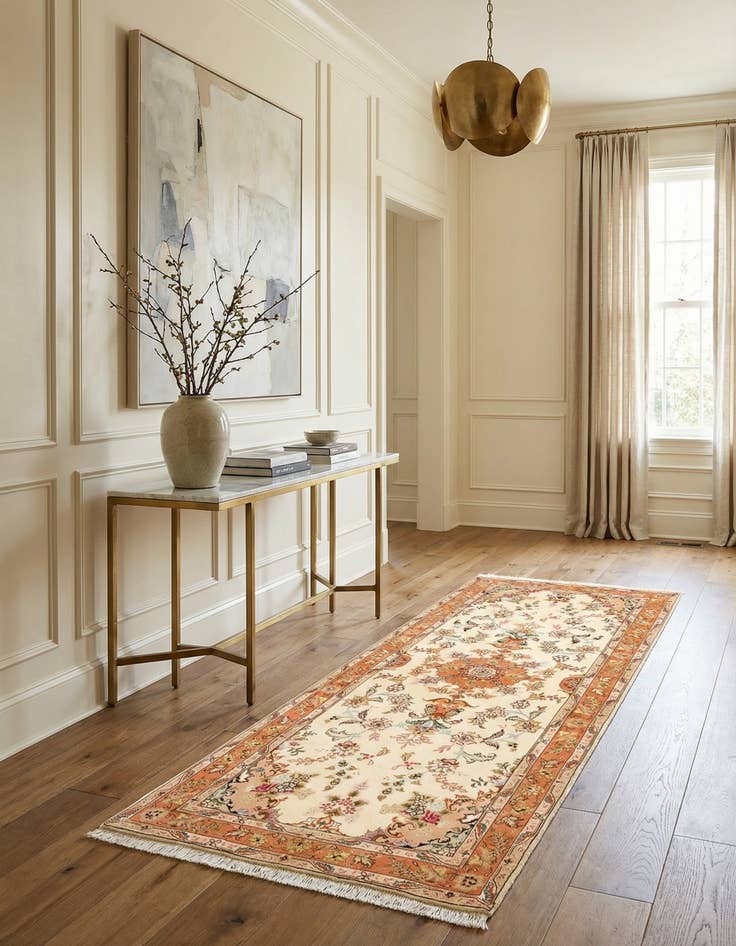 Detail image of 2' 8 x 6' 8 Tabriz Runner Rug