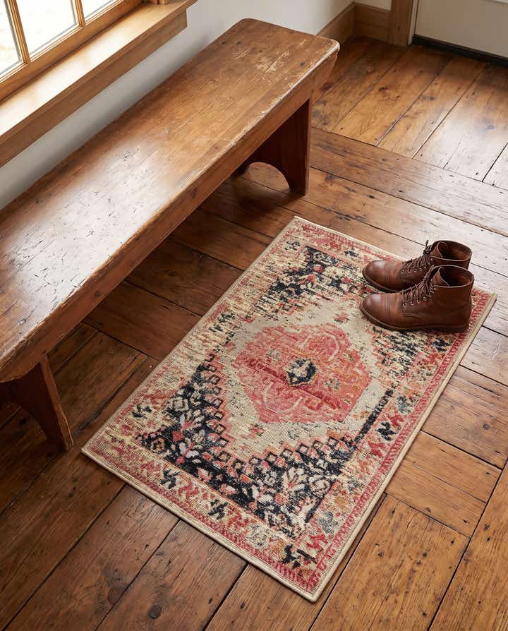 2' x 3' Easy-Clean Traditional Indoor / Outdoor Rug