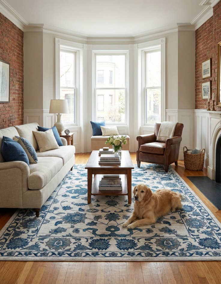 Detail image of 10' x 13' Boston Rug