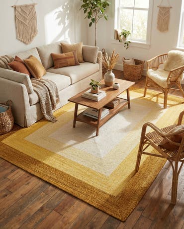  7' 10 x 10'  Hand Hand Braided Wool Rug