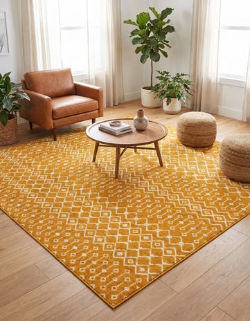 10' x 10' Kasbah Trellis Square Rug