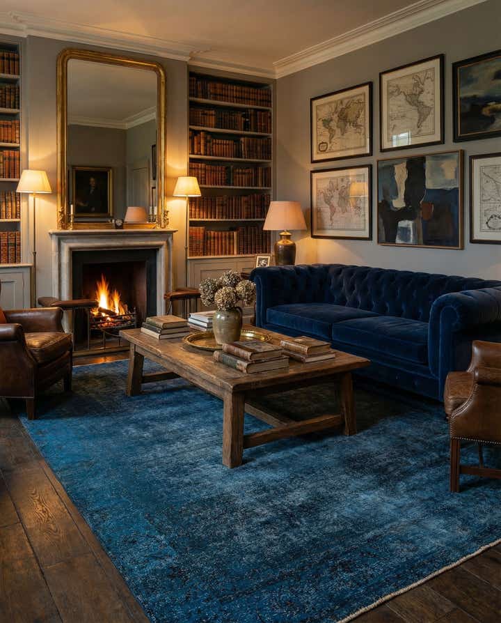 9' 5 x 12' 1 Vintage Wool Rug