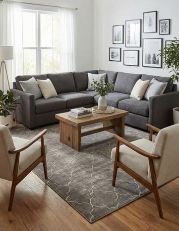 Jill Zarin 7' 10 x 10' Uptown Lincoln Center Rug