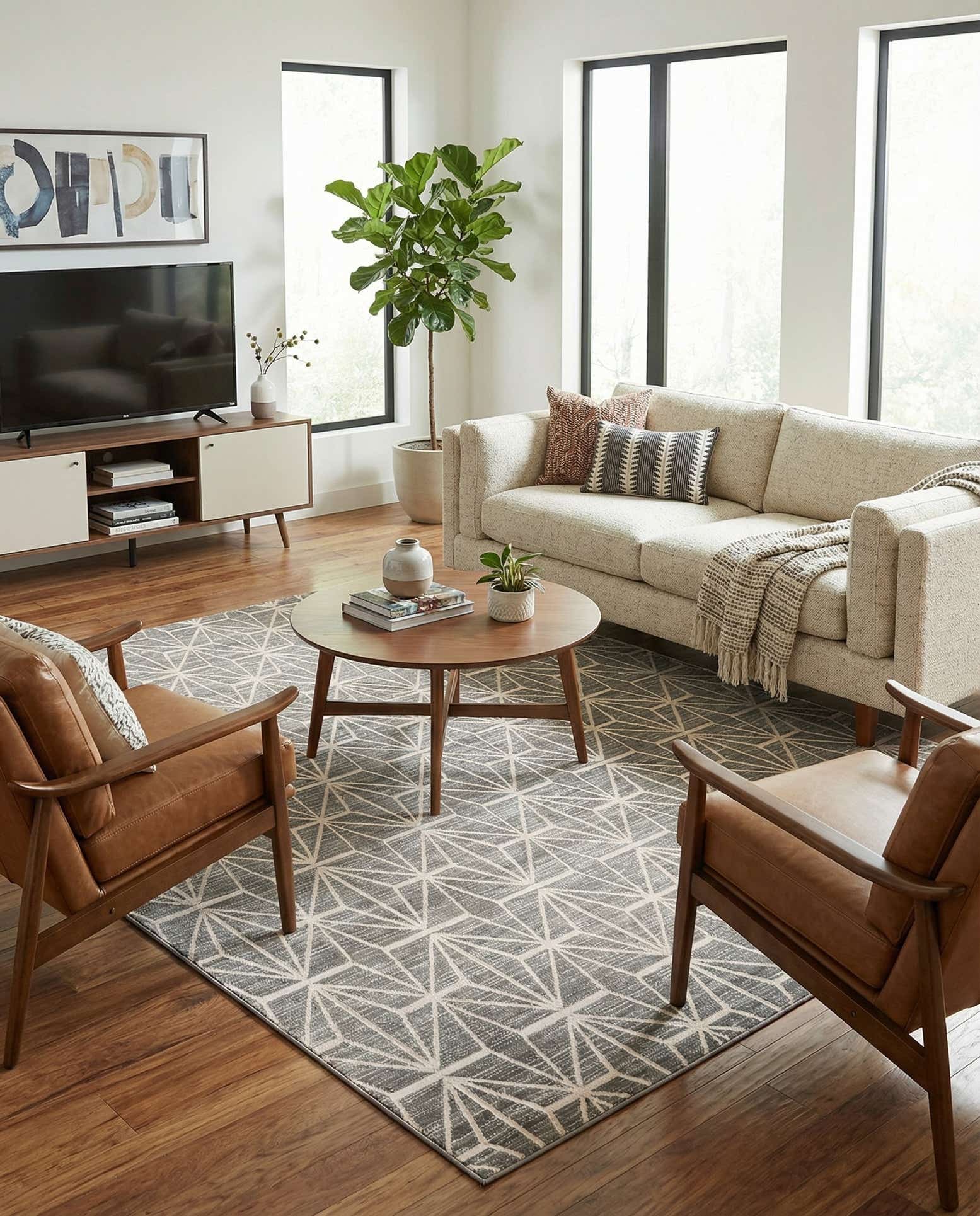 Jill Zarin 7' 10 x 7' 10 Uptown Fifth Avenue Square Rug