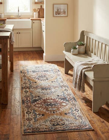 2' x 6' Eco Southwestern Runner Rug