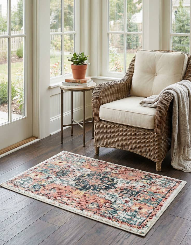 Detail image of 2' 2 x 3' Charleston Rug