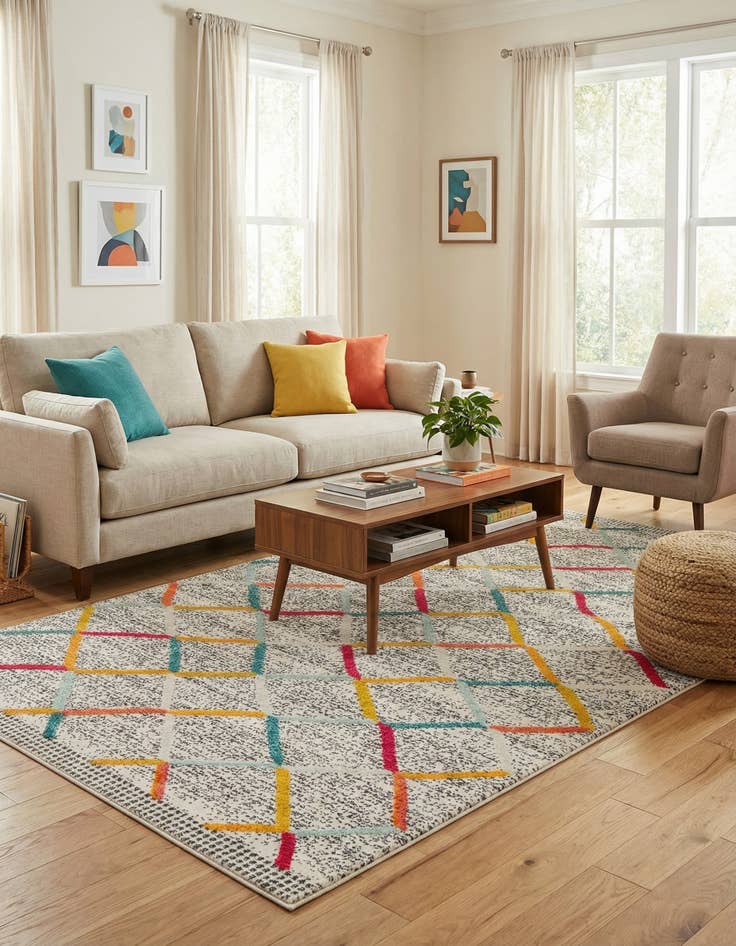 Detail image of 5' x 8' Malibu Rug