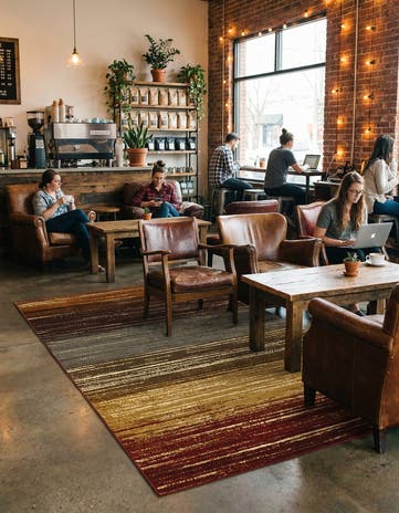 6' x 9' Cafe Rug