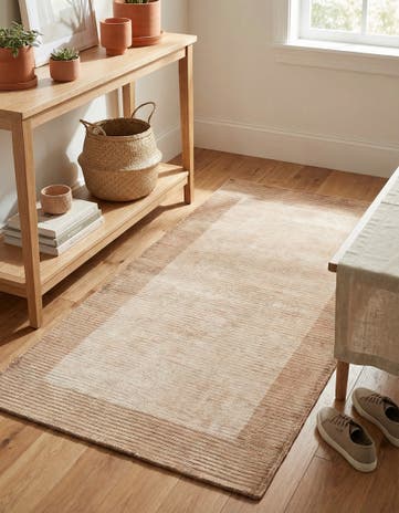 2' 7 x 4' 10 Hand Knotted Darya Wool Rug