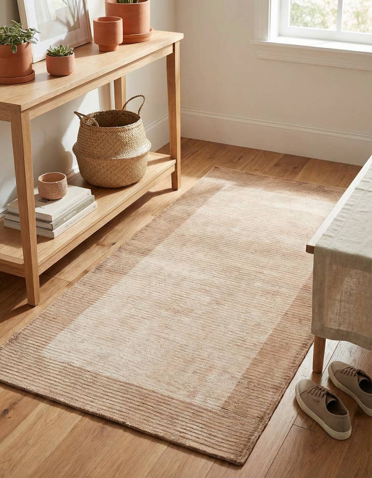 Detail image of  2' 7 x 4' 10  Hand Knotted Darya Wool Rug