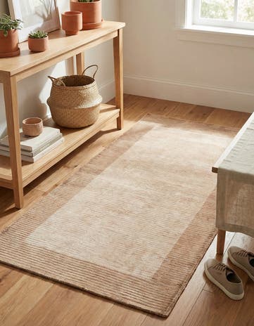 2' 7 x 4' 10 Hand Knotted Darya Wool Rug