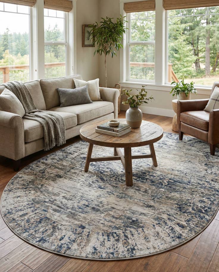 Detail image of 7' 10 x 10' Oregon Oval Rug