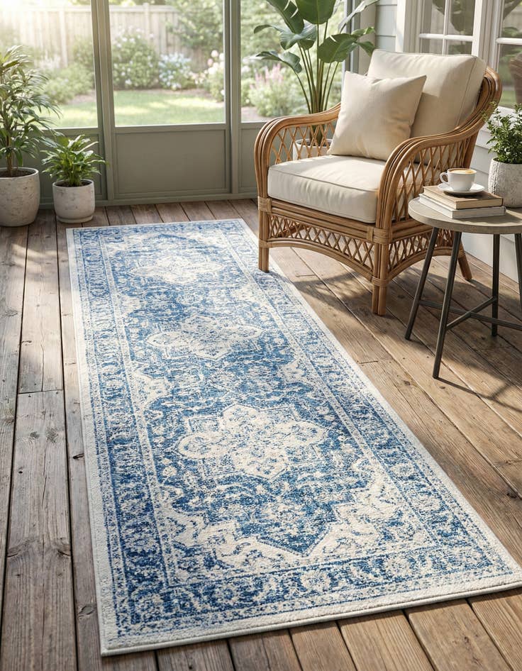 Detail image of 2' 7 x 10' 2 Newport Runner Rug