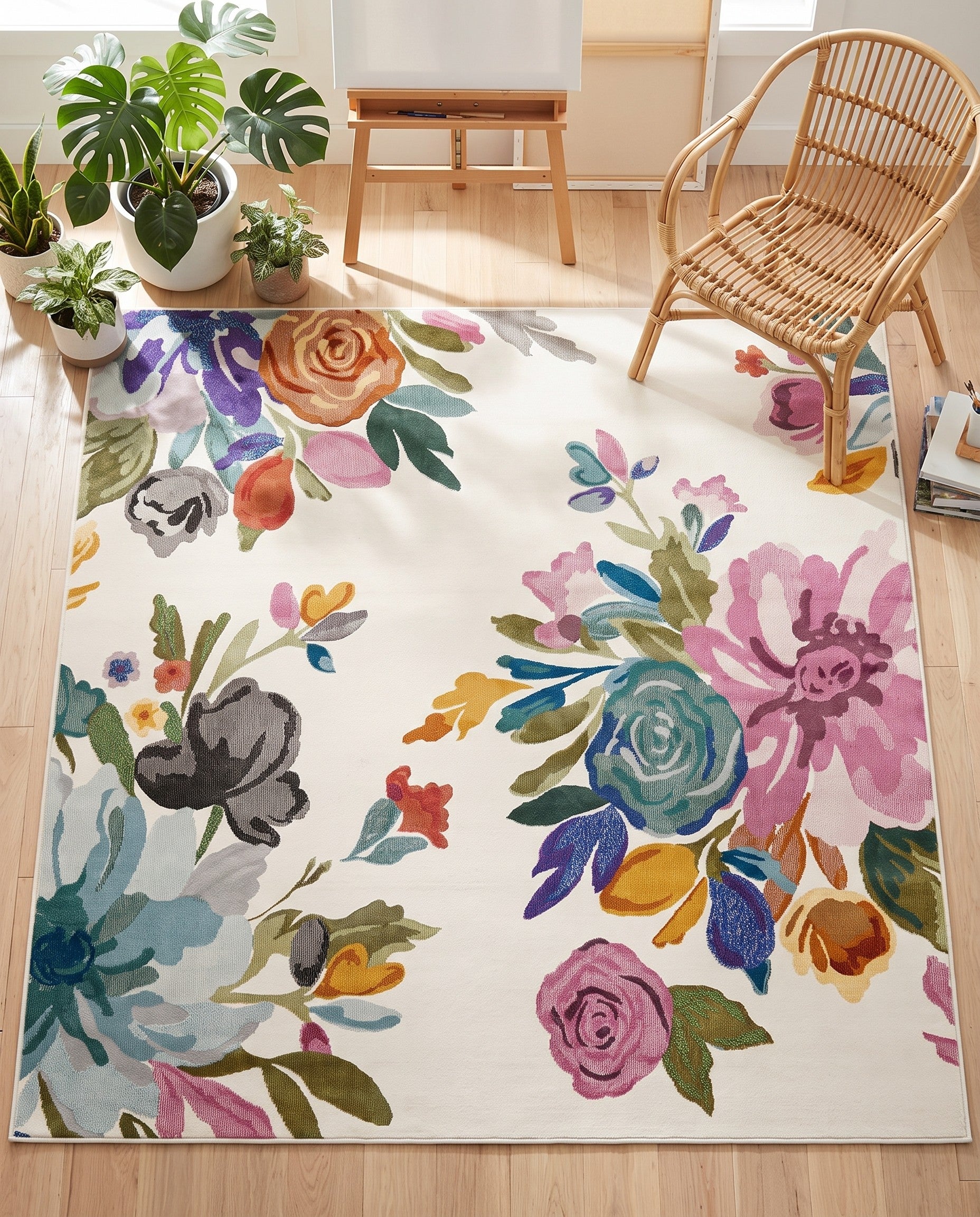 6' 1 x 6' 1 Blossom Square Rug