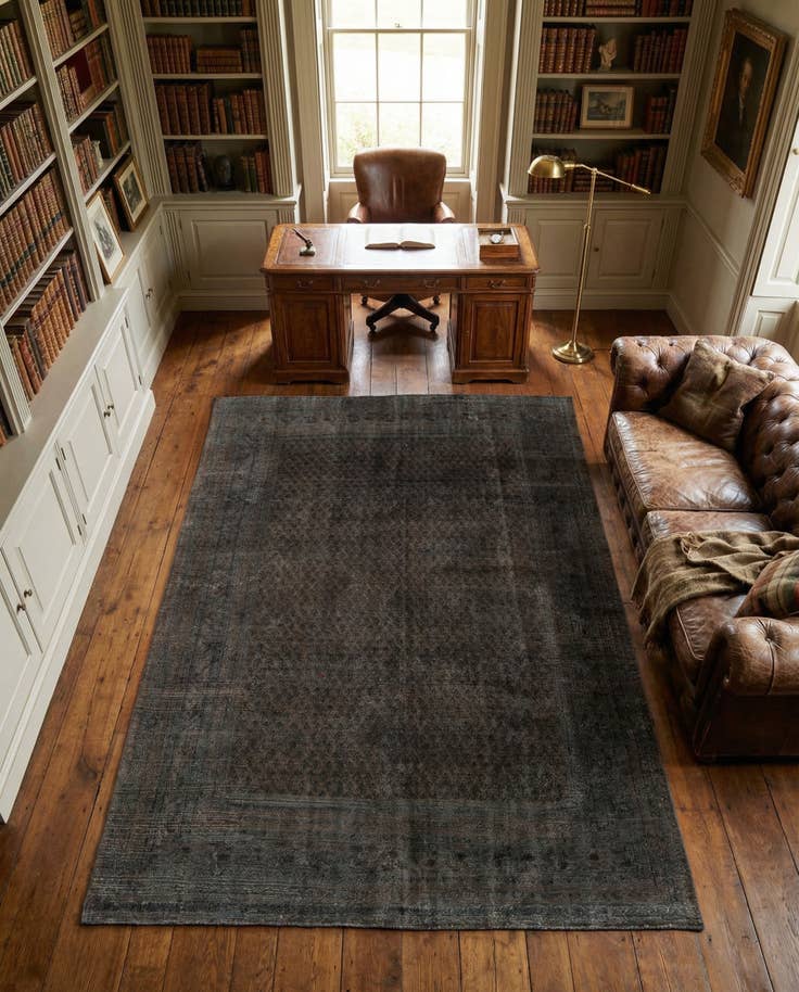 Detail image of 7' x 10' 3 Hand Knotted Ultra Vintage Persian Wool Rug