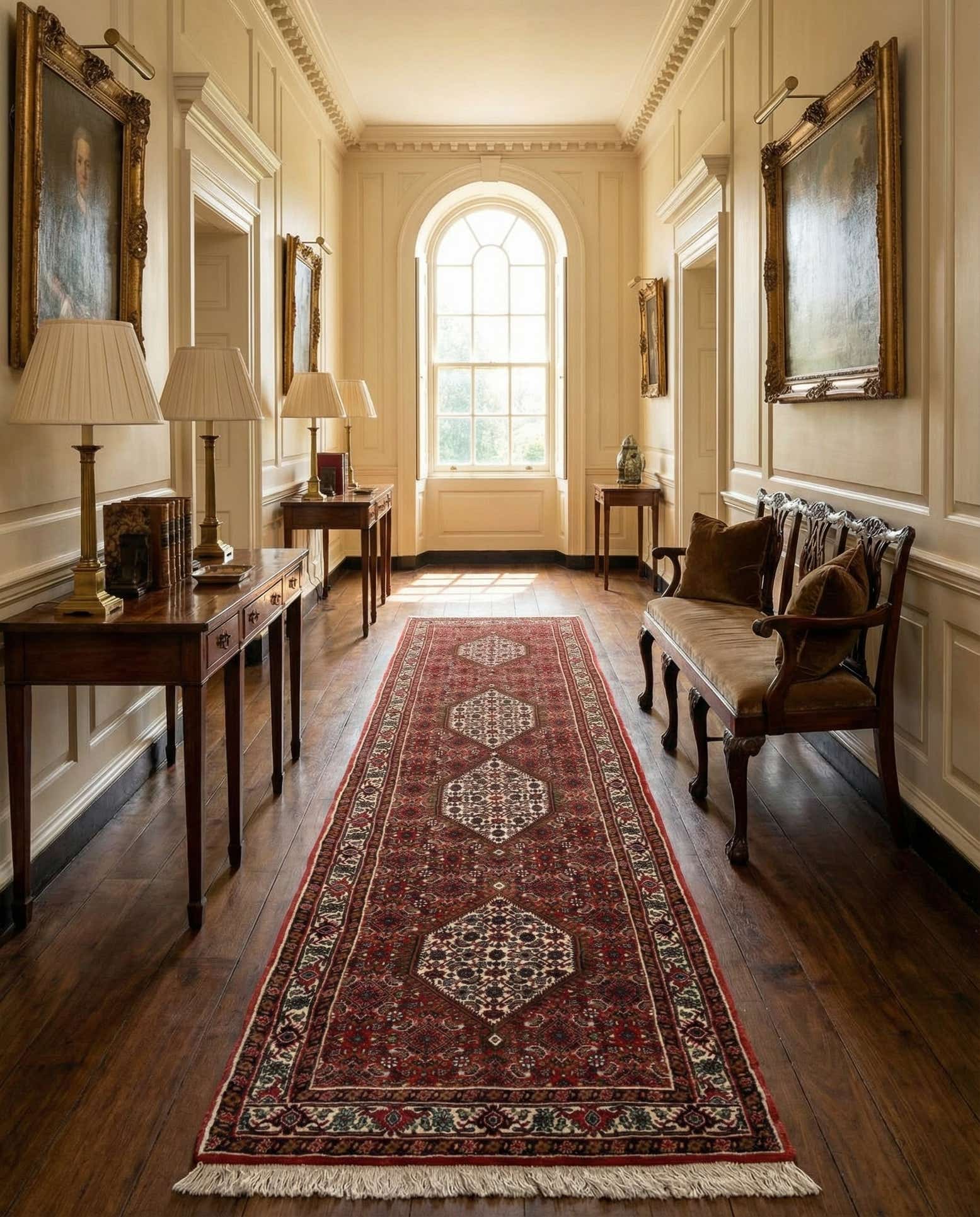2' 6 x 10' 5 Bidjar Wool Runner Rug