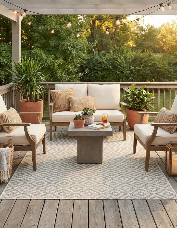 4' x 6' Easy-Clean Jill Zarin Costa Rica I...