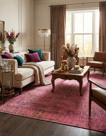 9' 10 x 12' 5 Vintage Royal Wool Rug