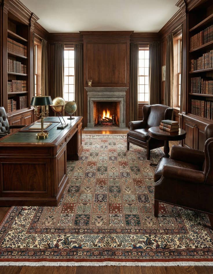 Detail image of  6' 5 x 9' 11 Mood Wool Rug