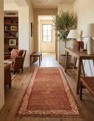 3' 7 x 8' 11 Hamedan Rug