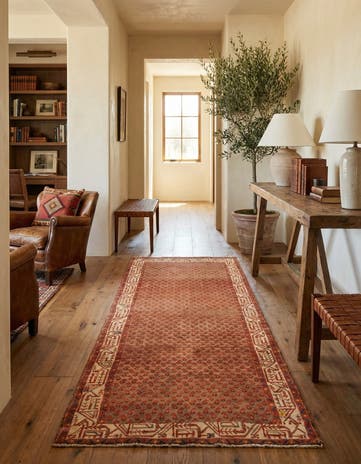 3' 7 x 8' 11 Hamedan Rug