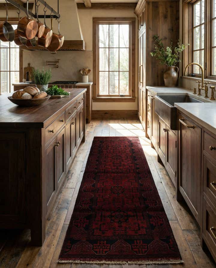 2' 10 x 9' 6 Hand Knotted Khal Mohammadi Wool Runner Rug
