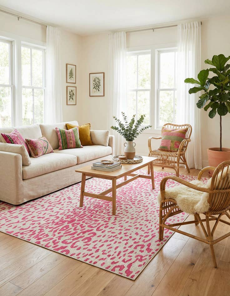 Detail image of  10' x 14'  Washable Safari Indoor / Outdoor Rug