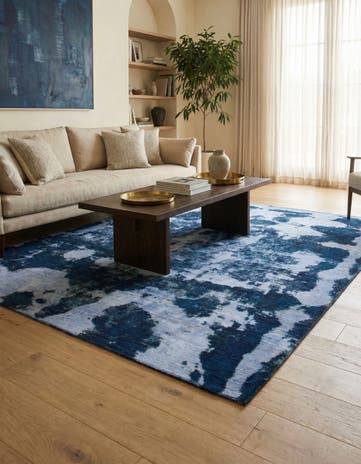 5' 8 x 8' 10 Hand Knotted Ultra Vintage Persian Wool Rug