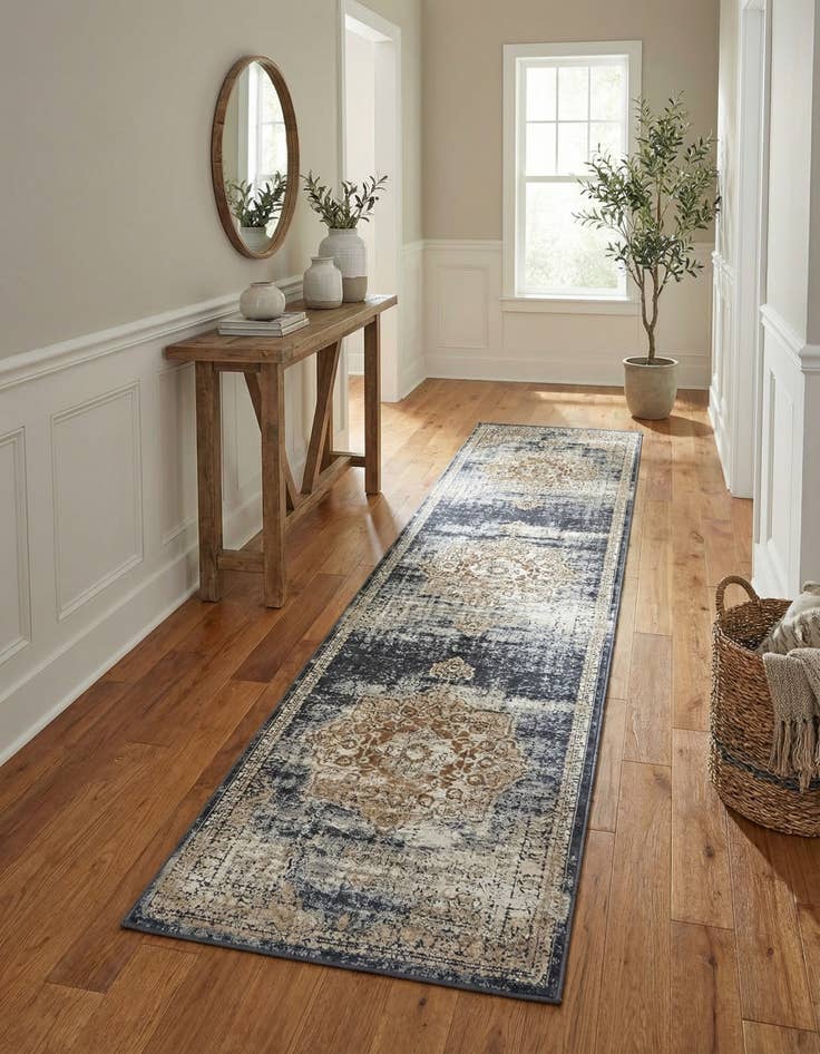 Detail image of 3' x 13' Villa Runner Rug