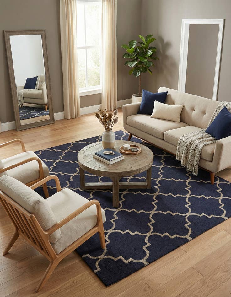 Detail image of 4' x 6' Luna Rug