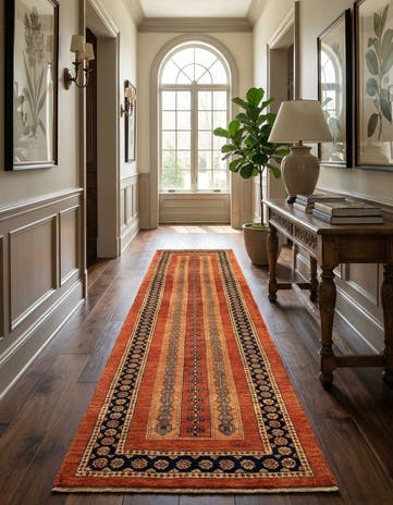 2' 8 x 13' 3 Luribaft Wool Runner Rug