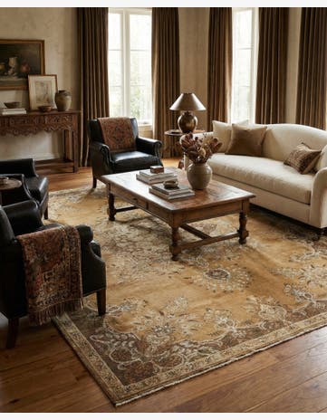 7' 9 x 10' 4 Arak Wool Rug